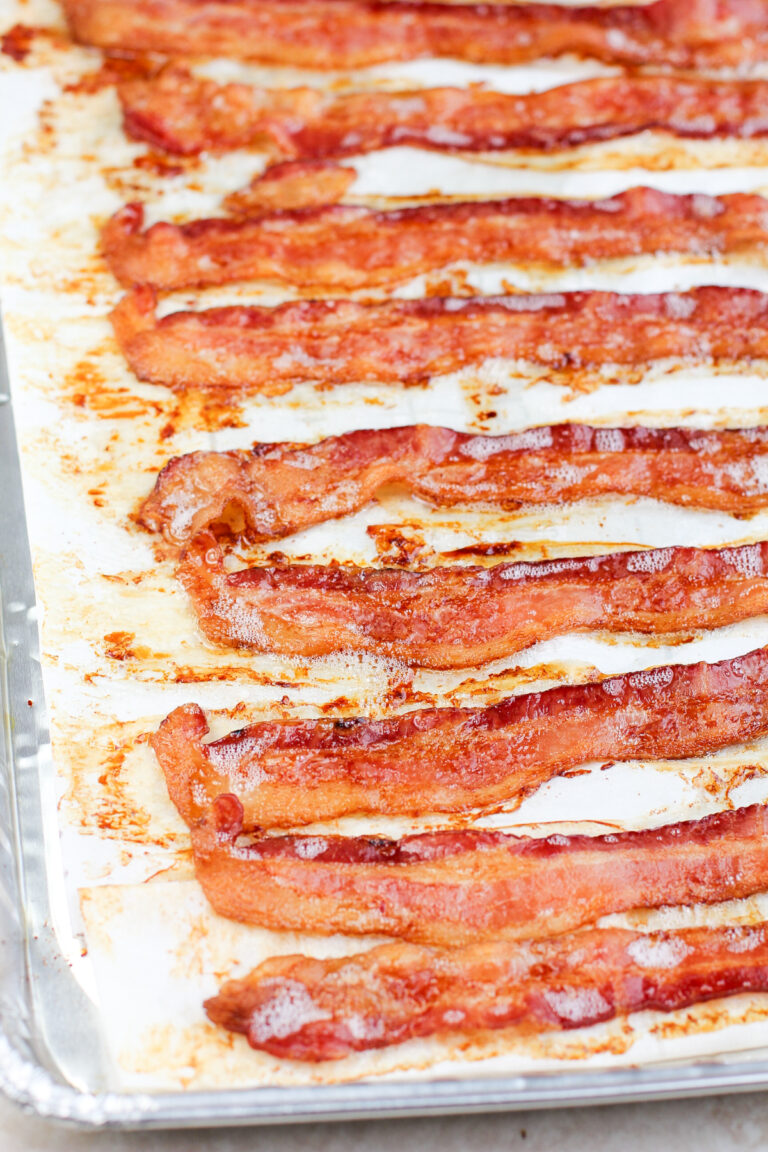 Large Batch Oven-Cooked Bacon