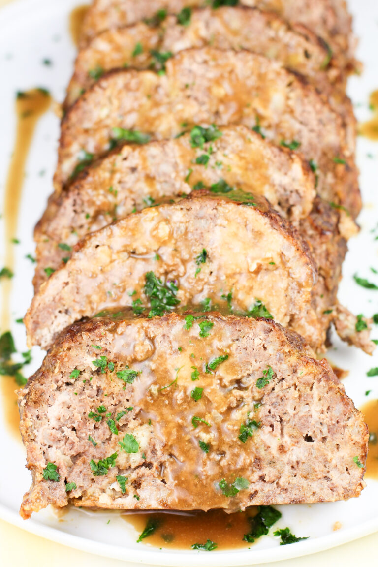 Meatloaf with Guinness Gravy